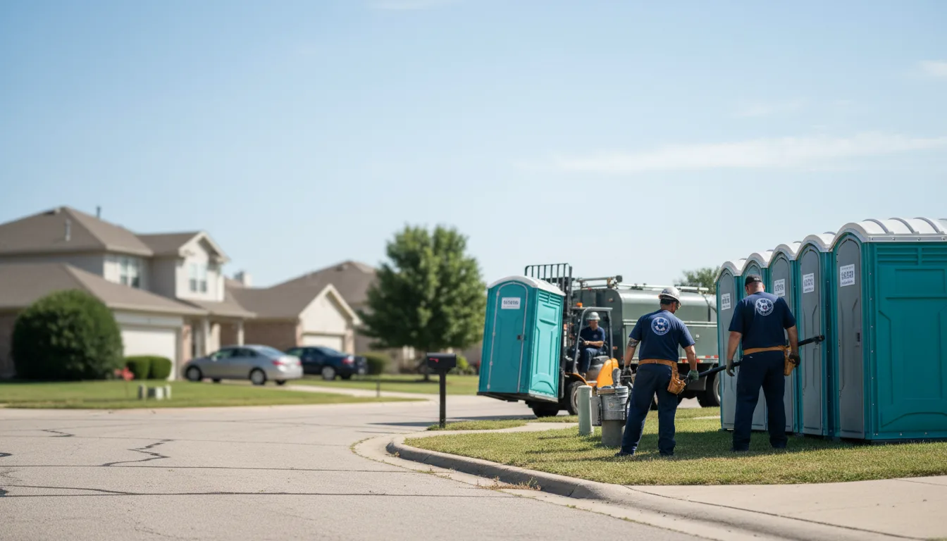 Porta Potty Rental in Leedey, OK near me